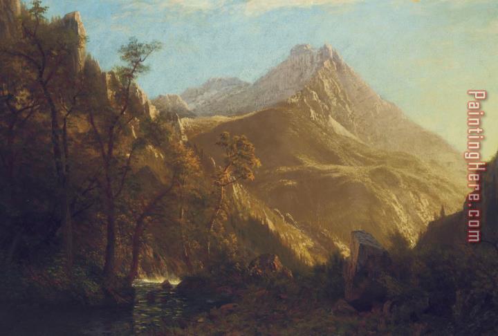Albert Bierstadt Wasatch Mountains